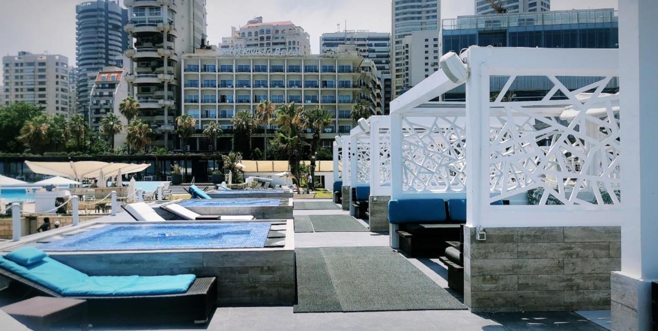 Riviera Hotel And Beach Lounge, Beirut Eksteriør billede