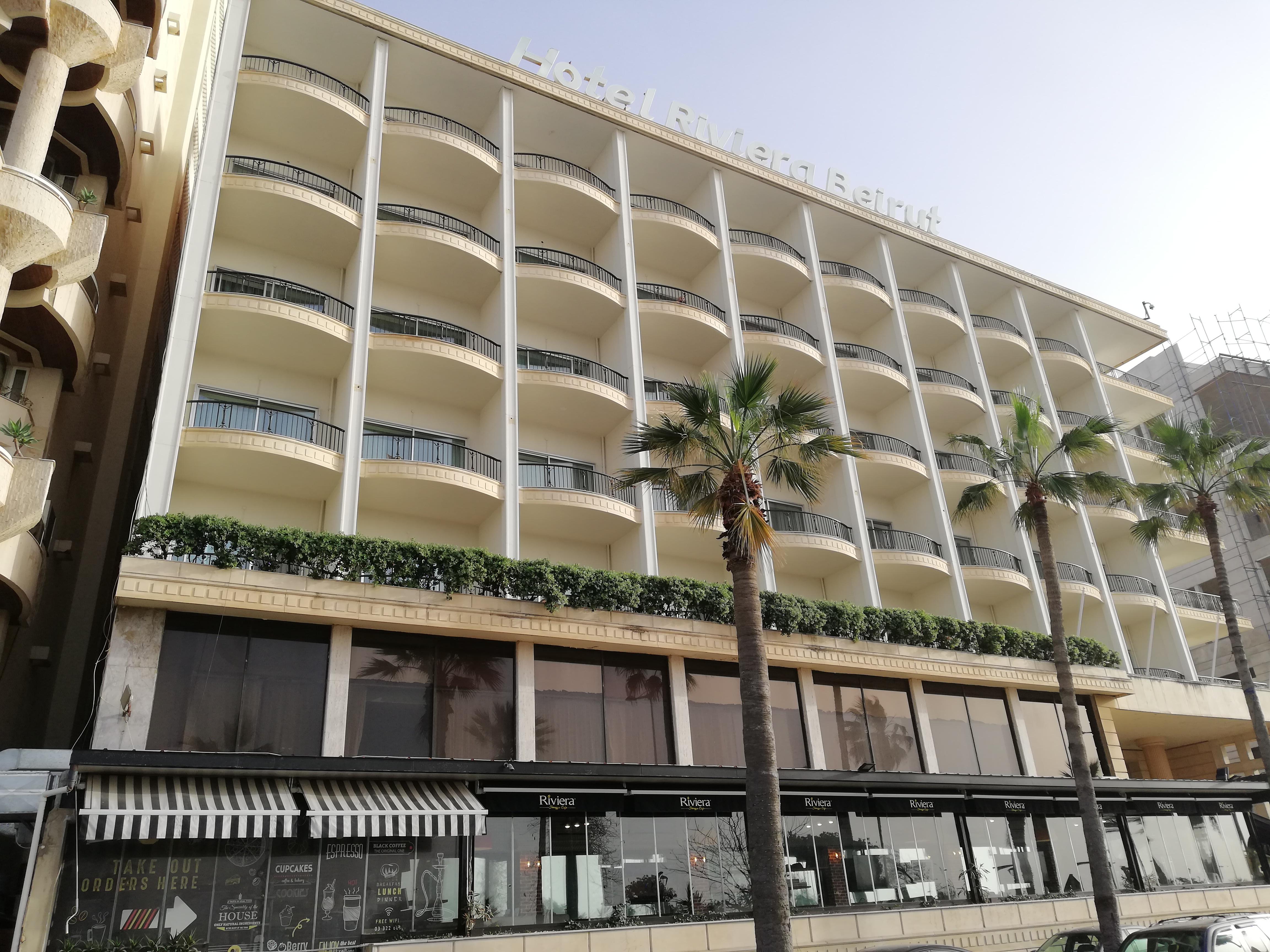 Riviera Hotel And Beach Lounge, Beirut Eksteriør billede