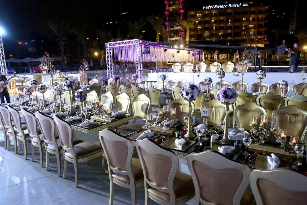 Riviera Hotel And Beach Lounge, Beirut Eksteriør billede